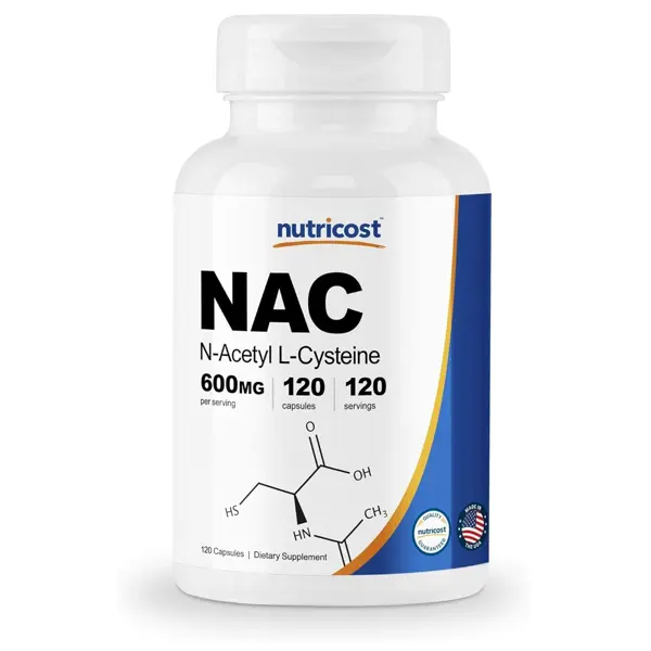 Nutricost N-Acetyl L-Cysteine (NAC) Capsules